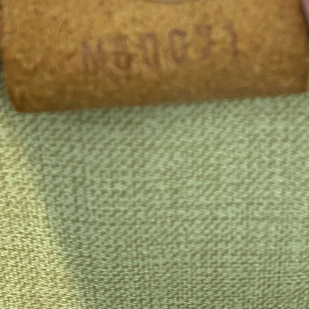 Louis Vuitton Brown Monogram Duffel with Tan Leather Trim - Picture 6 of 11